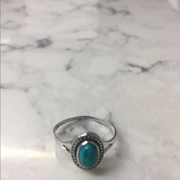 New Sterling Silver Turquoise Ring - Picture 10 of 12